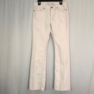 Suko Jeans Women’s Size 8 Light Gray Embroidered Denim Cotton Jeans